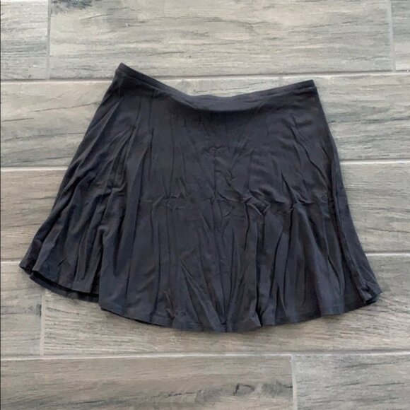 Express dark gray skater skirt - Picture 5 of 5